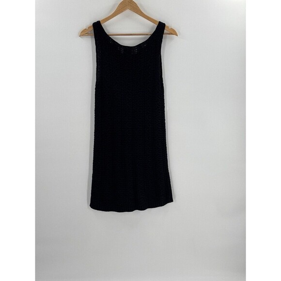 Anthropologie Far Away From Close Navy Sweater Dress Knit Pocket Dress Medium - Picture 11 of 12